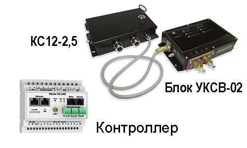 Комплект устройства контроля состояния волноводов УКСВ‑02‑GSM‑Ethernet