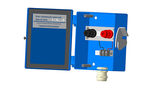 Бокс клеммный навесной БКН‑02 IP54